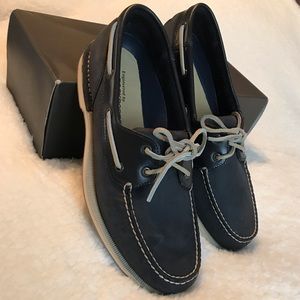 Men’s Navy Boat Shoes